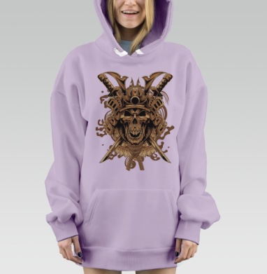 Ярость самурая, Hoodie Mjhigh Dig Mel, Fiolet, утепленная