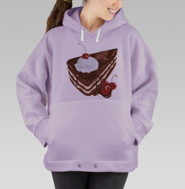 Черный лес, Hoodie Oversize Fiolet