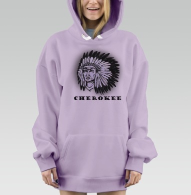 Cherokee / Чероки, Hoodie Mjhigh Dig Mel, Fiolet, утепленная