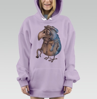Иннокентий, Hoodie Mjhigh Dig Mel, Fiolet, утепленная