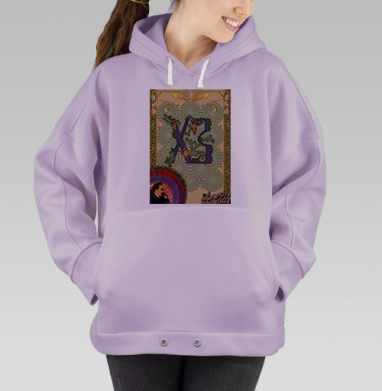 К пасхе, Hoodie Oversize Fiolet