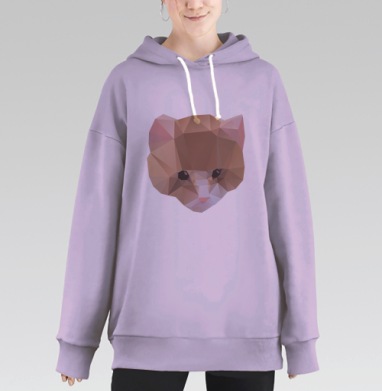 Кот Кристоферсон, Hoodie Long Oversize Fiolet