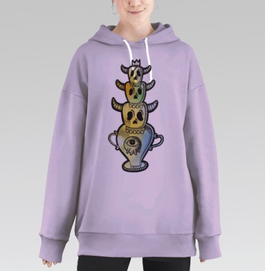 Кубок победителя, Hoodie Long Oversize Fiolet