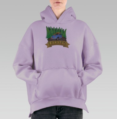 legends / Легенды, Hoodie Oversize Fiolet, утепленная