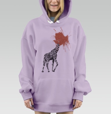 Миста Же, Hoodie Mjhigh Dig Mel, Fiolet, утепленная