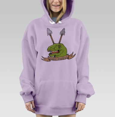 Основной инстинкт, Hoodie Mjhigh Dig Mel, Fiolet, утепленная