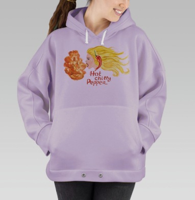 Острый перец Чили, Hoodie Oversize Fiolet