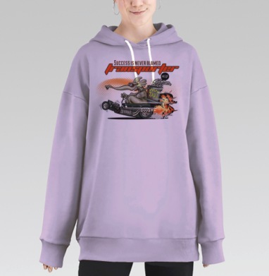 Перевозчик, Hoodie Long Oversize Fiolet