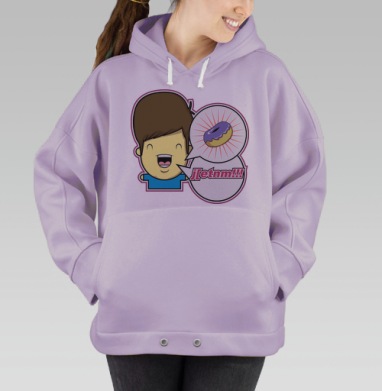 Пончик, Hoodie Oversize Fiolet