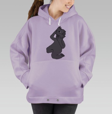 Пустая голова, Hoodie Oversize Fiolet