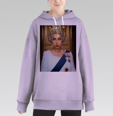 Самоделка, Hoodie Long Oversize Fiolet