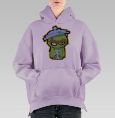 Самоделка, Hoodie Oversize Fiolet, утепленная