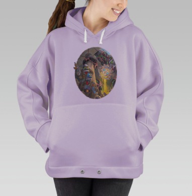 Собиратель душ, Hoodie Oversize Fiolet