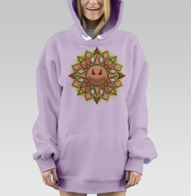 Solaria / Солярия, Hoodie Mjhigh Dig Mel, Fiolet, утепленная
