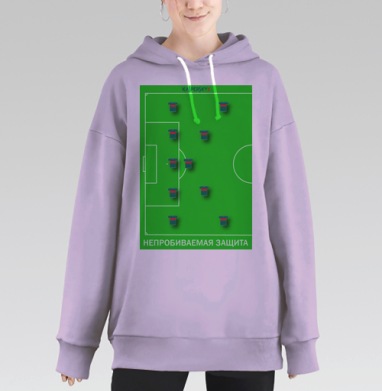 ТАКТИЧЕСКАЯ СХЕМА КАСПЕРСКОГО, Hoodie Long Oversize Fiolet