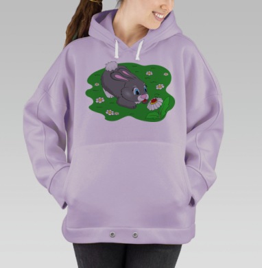 Зайка, Hoodie Oversize Fiolet