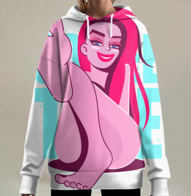 Артт, Hoodie Long Oversize 3D