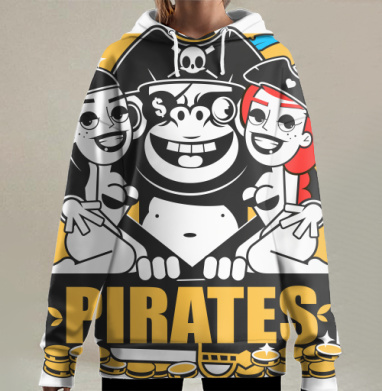 Парень артр, Hoodie Long Oversize 3D